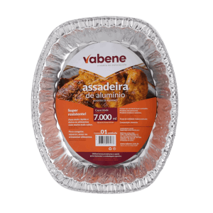 Assadeira de Alumínio Oval 4.000