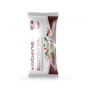 Saco plástico freezer e micro-ondas