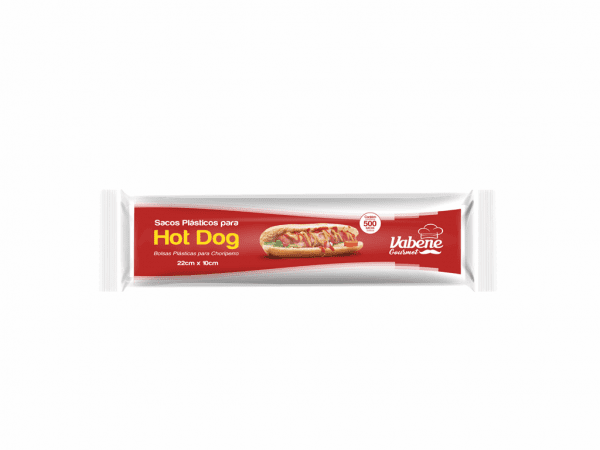 Imagem de pacote de sacos de plasticos para hot dog - vabene
