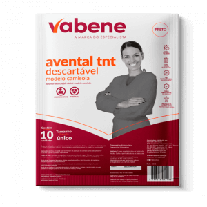 Avental TNT Manga Longa