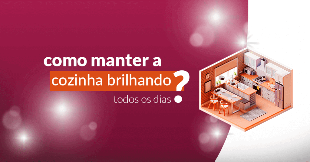 limpeza da cozinha