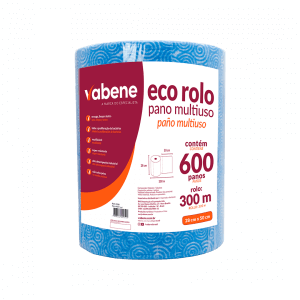Pano Multiuso Eco Rolo Azul