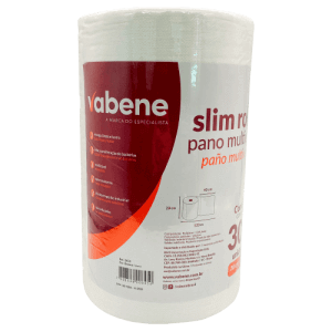 Pano multiuso slim rolo branco
