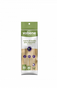 [34091] [ESPETO DE BAMBU PARA CHURRASCO QUADRADO] [30 CM] [50 UNIDADES]