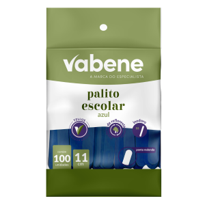 palito escolar azul