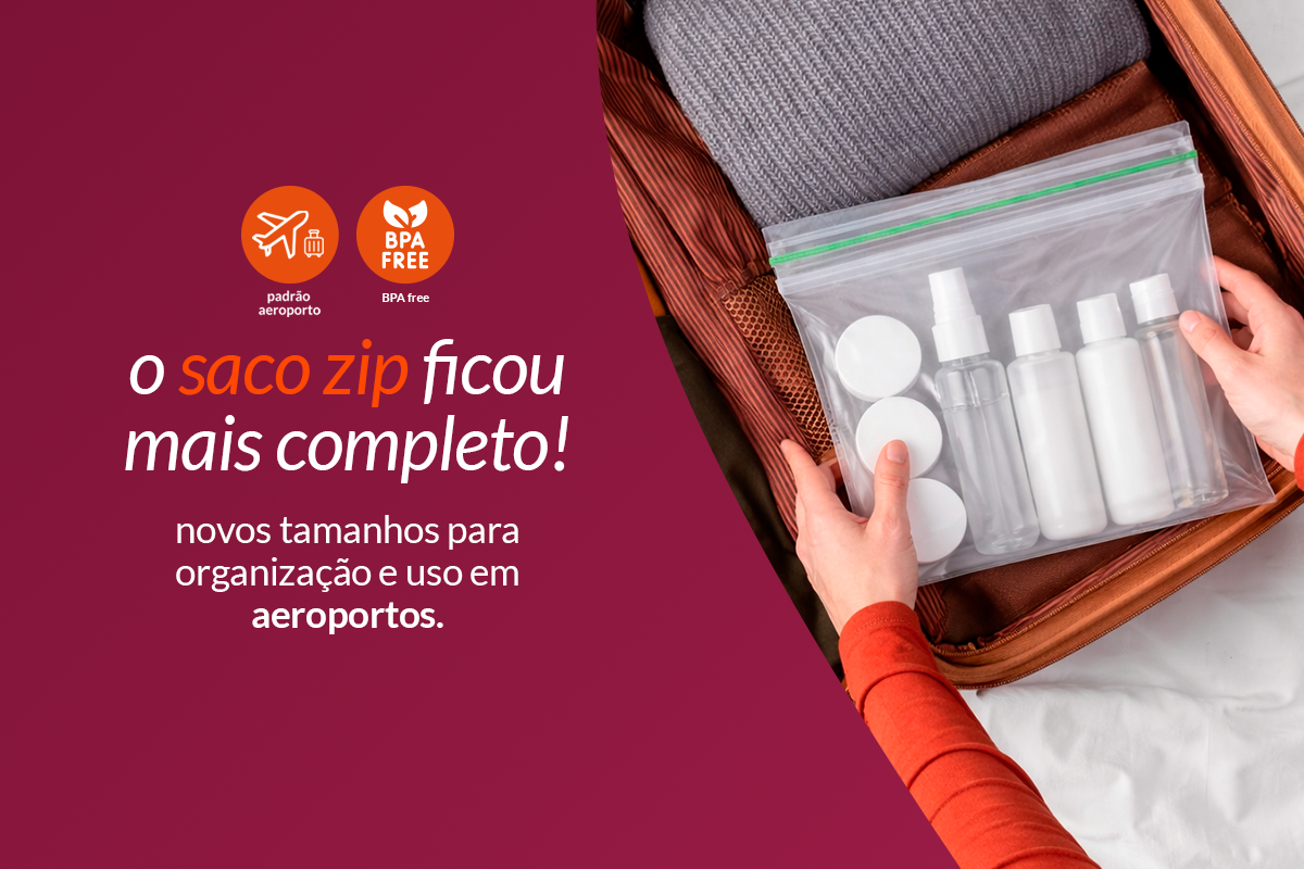saco zip novos tamanhos mobile