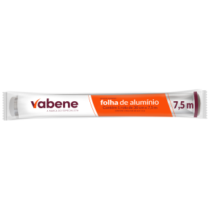 folha de aluminio 30 cm x 7,5 metros